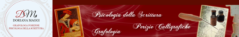 Grafologo Forense a Torino - Doriana Maggi